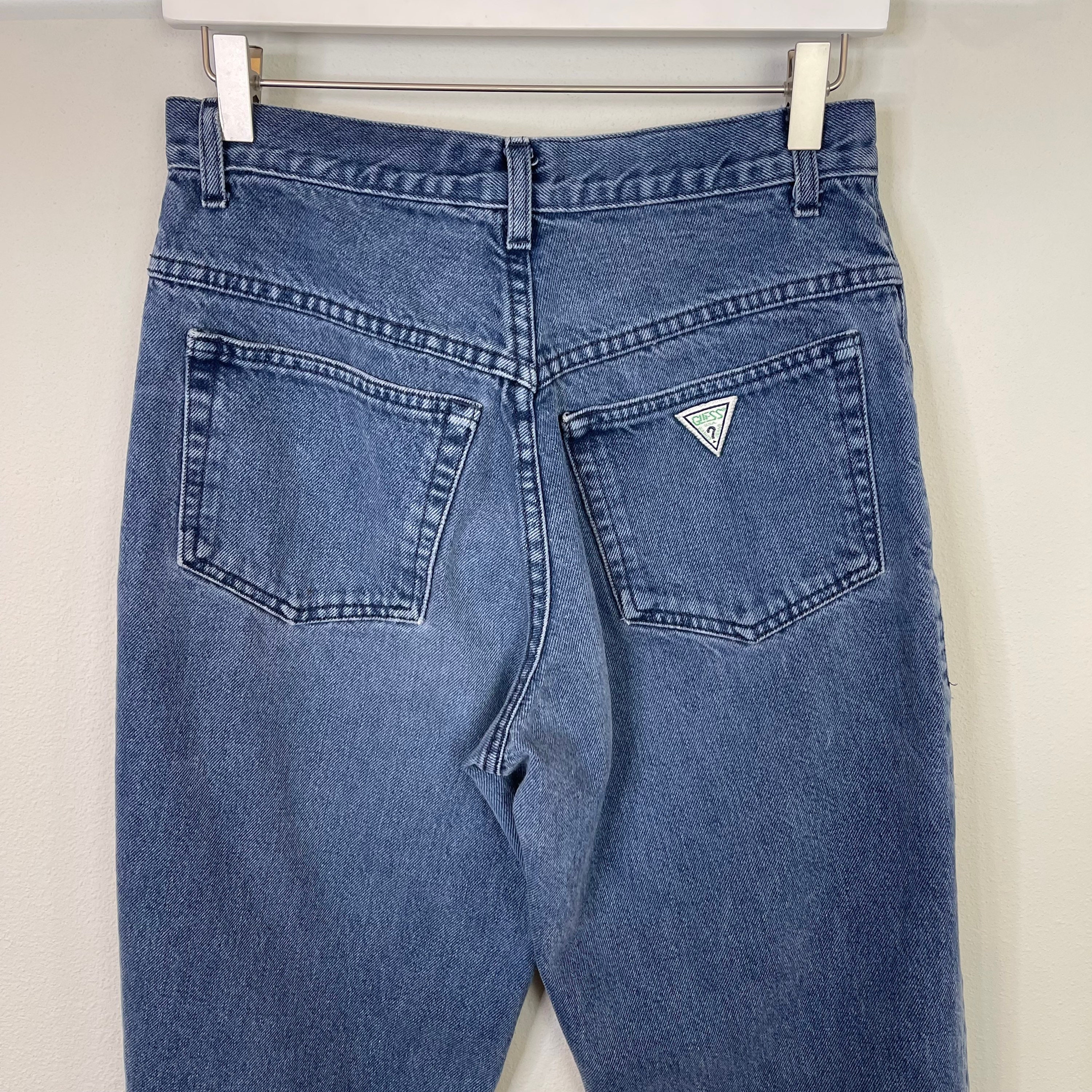 Pantalones Vaqueros Guess Chica Vaqueros Vintage Guess Blue Jeans