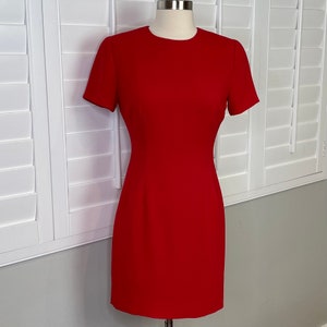 Jacqueline Ferrar Petite Vintage Red Dress