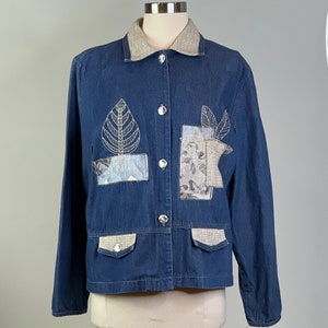 Saint Germain Embroidered Denim Jacket