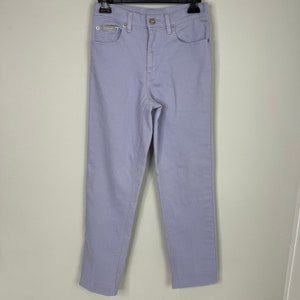 Calvin Klein Lavender High Waisted Jeans