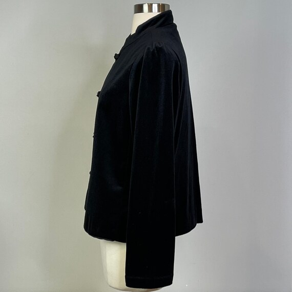 Anita Kantor Vintage Black Velvet Jacket - Gem