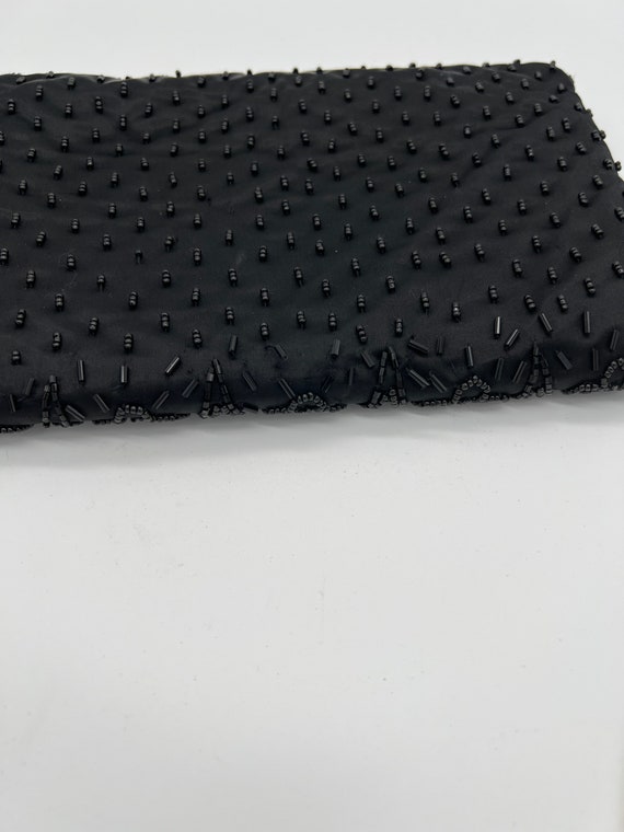 Le Regale Black Gorgeous Beaded Vintage Crossbody… - image 5