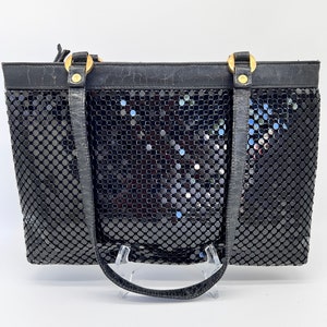 Bolso de hombro grande de malla La Regale