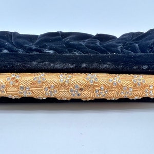 Beautiful Black Velvet Evening Clutch image 8