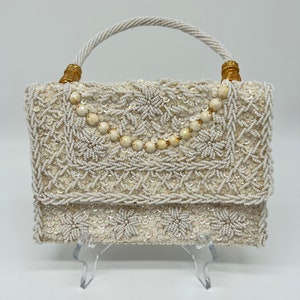 Vivant by Sarné Sequin and Beaded Wrist Bag