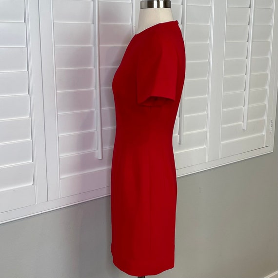 Jacqueline Ferrar Petite Vintage Red Dress - image 4