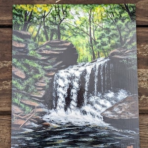 ORIGINAL of &quot;In Action - Part 2 of Pennsylvania Waterfalls&quot; Draft