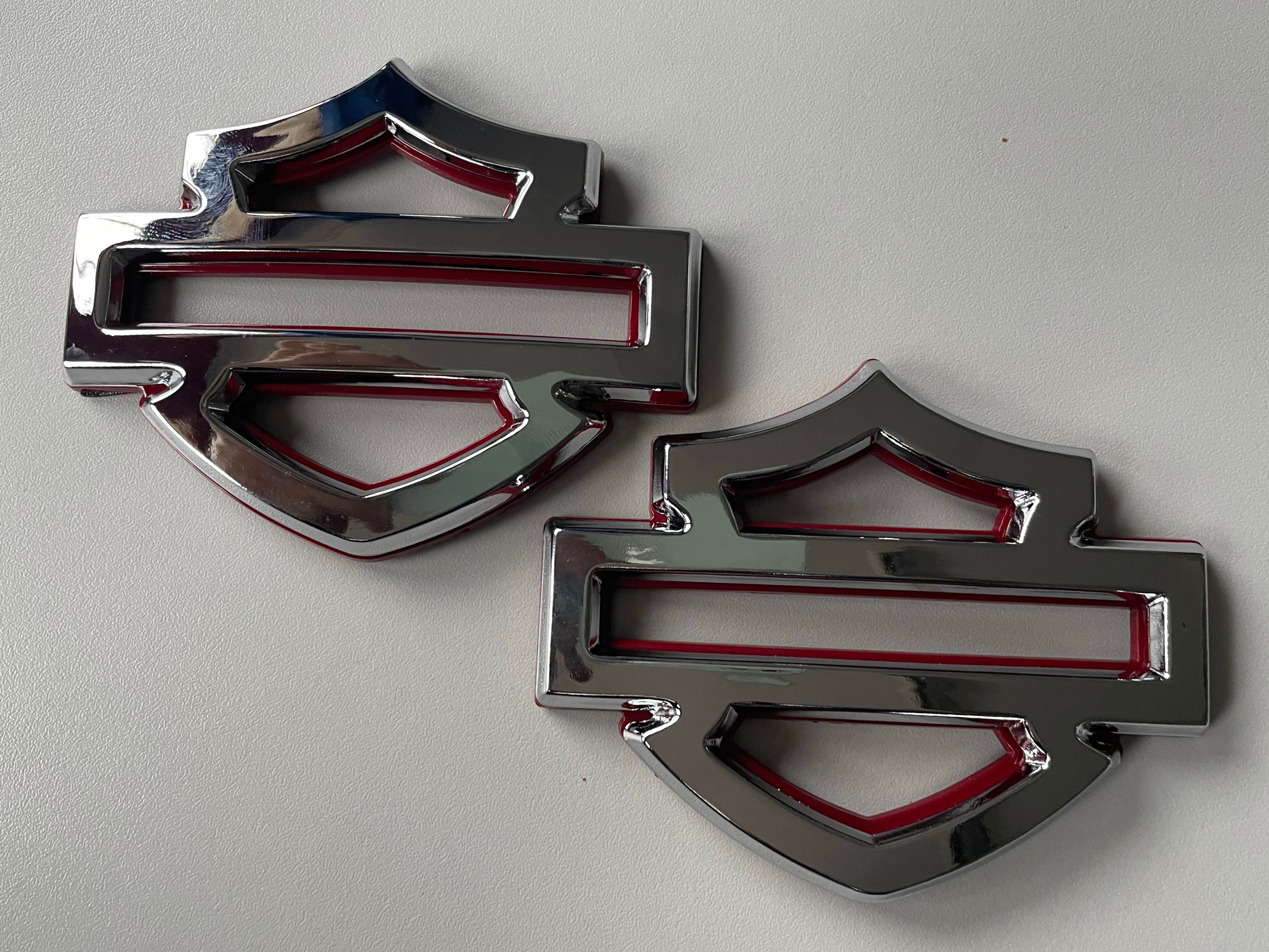 OEM 2018 Harley Softail Gas Fuel Tank Emblems Badges Touring Softail