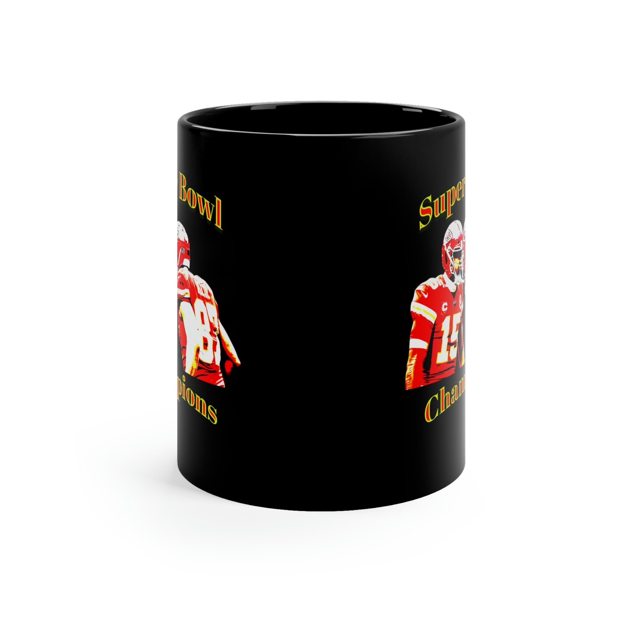 Kansas City Chiefs Coffee Mug, Super Bowl Champions Coffee Mug, Travis