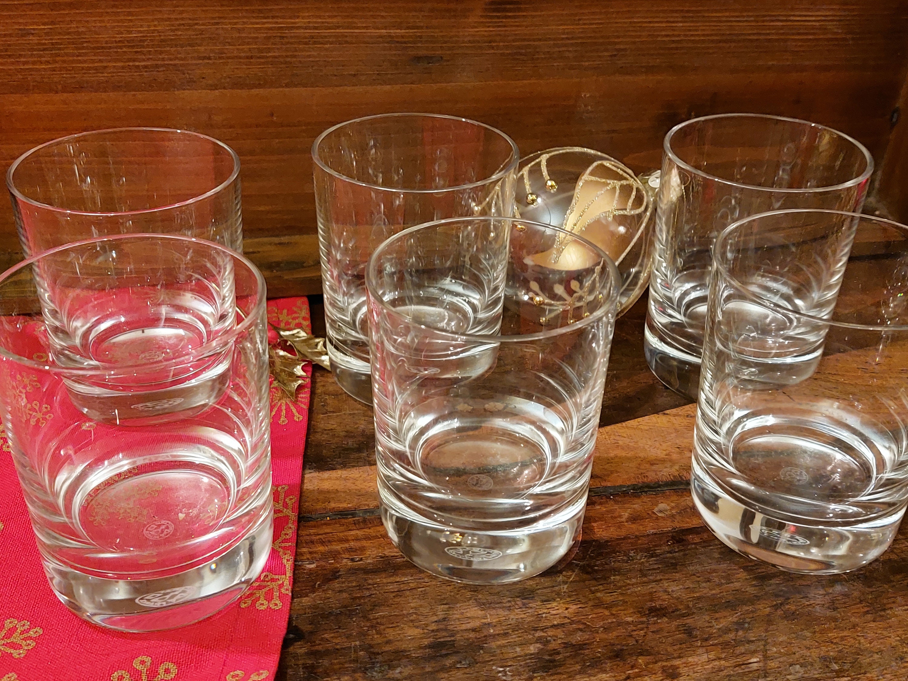 6 Verres en Cristal de Baccarat