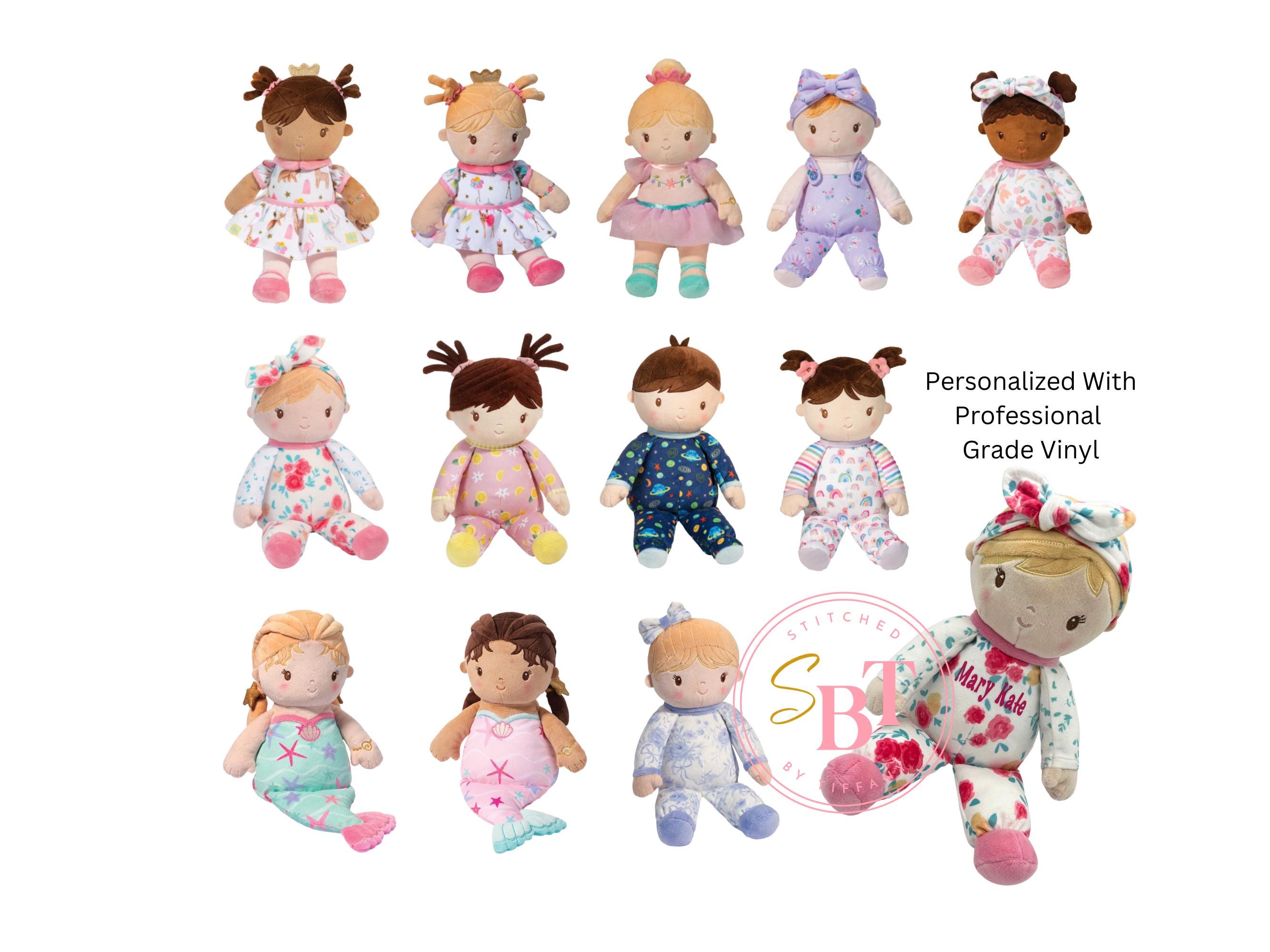 Personalized Baby Doll, My First Birthday Doll, First Dance Recital Gift, Baby Gift, Custom Doll,  Baby Christmas Gift, Soft Plush Doll