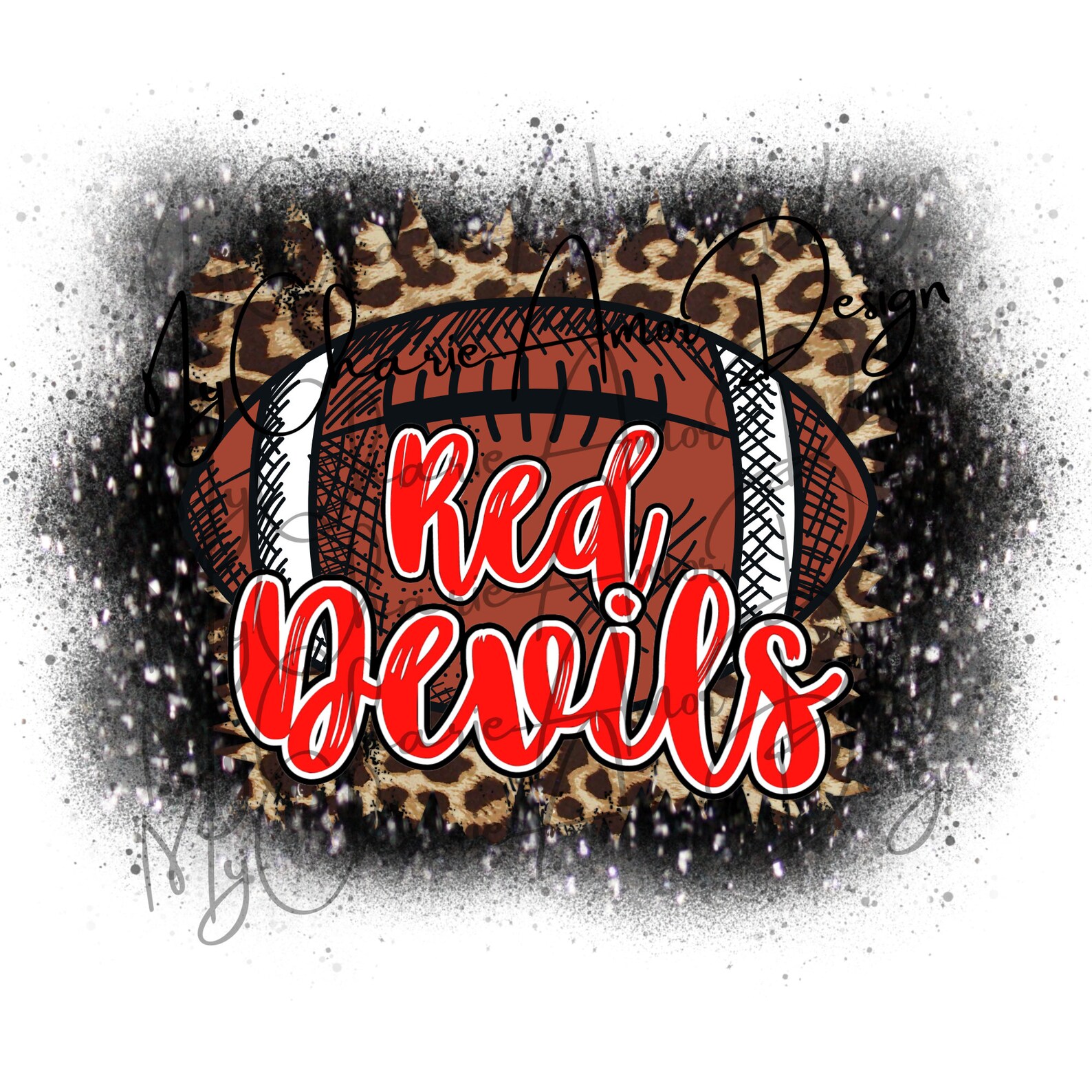 Red Devils Png Red Devils Football Team Sublimation - Etsy