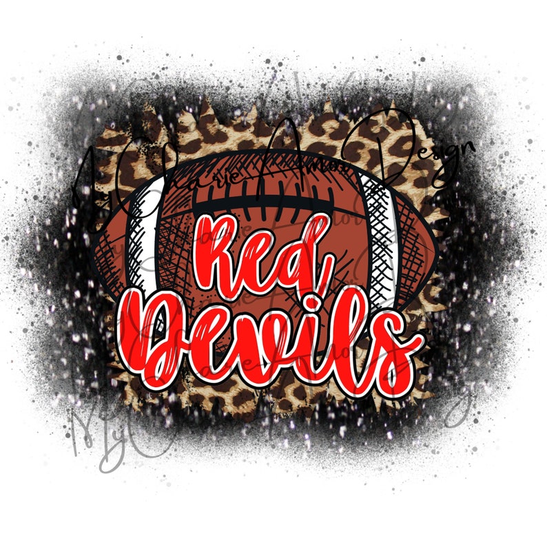Red Devils Png Red Devils Football Team Sublimation - Etsy