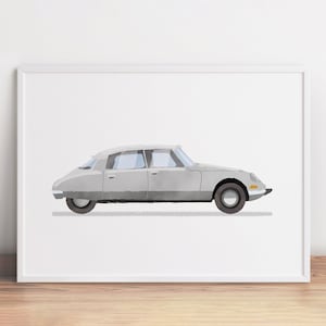 Vintage Printable, Classic Car Wall Art, Transportation Decor, Big Boy Room Decor, Car Printable, Vehicle Wall Art, Retro Car Print