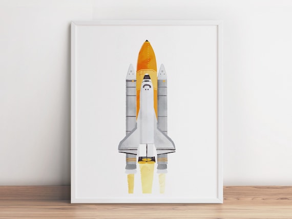 Space Shuttle Print Out