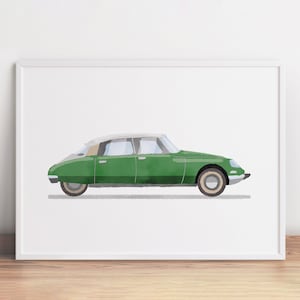 Vintage Printable, Classic Car Wall Art, Transportation Decor, Big Boy Room Decor, Car Printable, Vehicle Wall Art, Retro Car Print