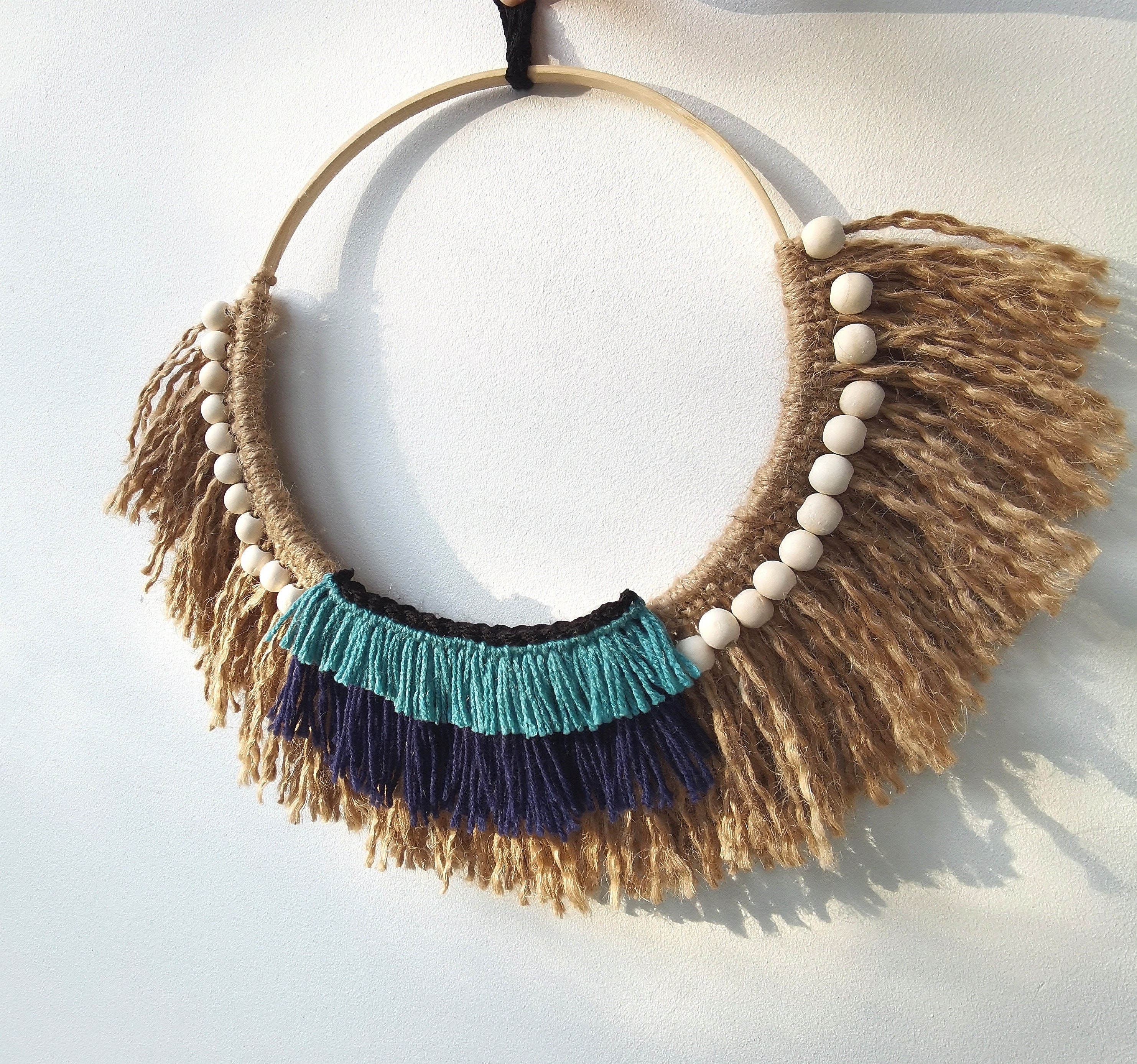 Wall Art Juju Hat Corde Jute et Laine