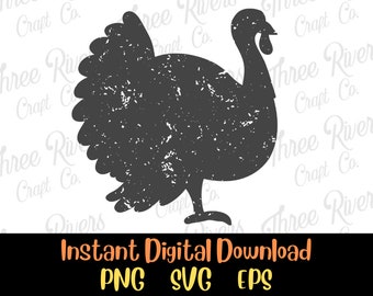 Turquía Png, Svg, Eps, Acción de Gracias, Descarga digital