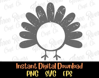 Turquía Png, Svg, Eps, Acción de Gracias, Descarga digital