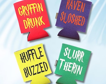 Drink cozie, found my keeper, wizard school gift, Harrry Pottery Gifts for Women, HP bachelorette party decorations, custom wedding favors
