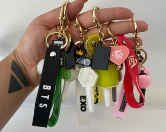 Kpop Lightstick Keychain