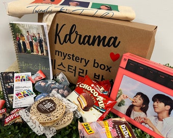 K-Drama Gift Box - Includes OST Album or Photobook - Mystery Box Inspired by Korean Dramas