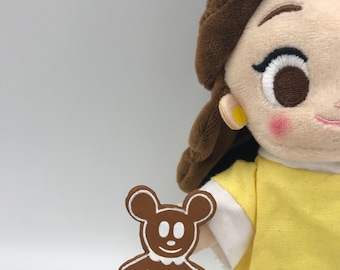 Gingerbread Minnie Mouse for NuiMo Plush. Hand Magnet.