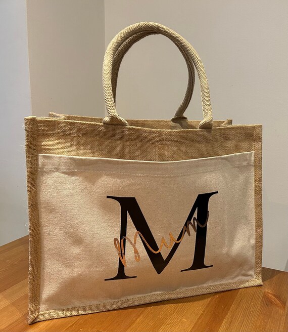 Etsy personalised shop bag