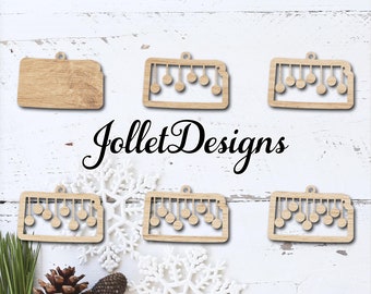 Kansas Family Ornament SVG, Laser Cut File (Digital File)