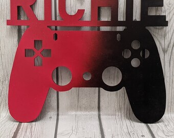 Customizable Playstation 4 PS4 Video Game Controller SVG File Laser Ready Glowforge