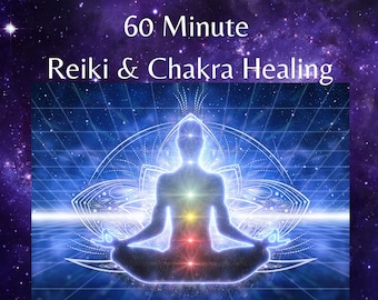 SAME DAY REIKI Healing, Distance Reiki and Chakra Cleanse, Healing Energy Session, Cleansing Chakras, Aura Cleansing, Chakra Energy Healing