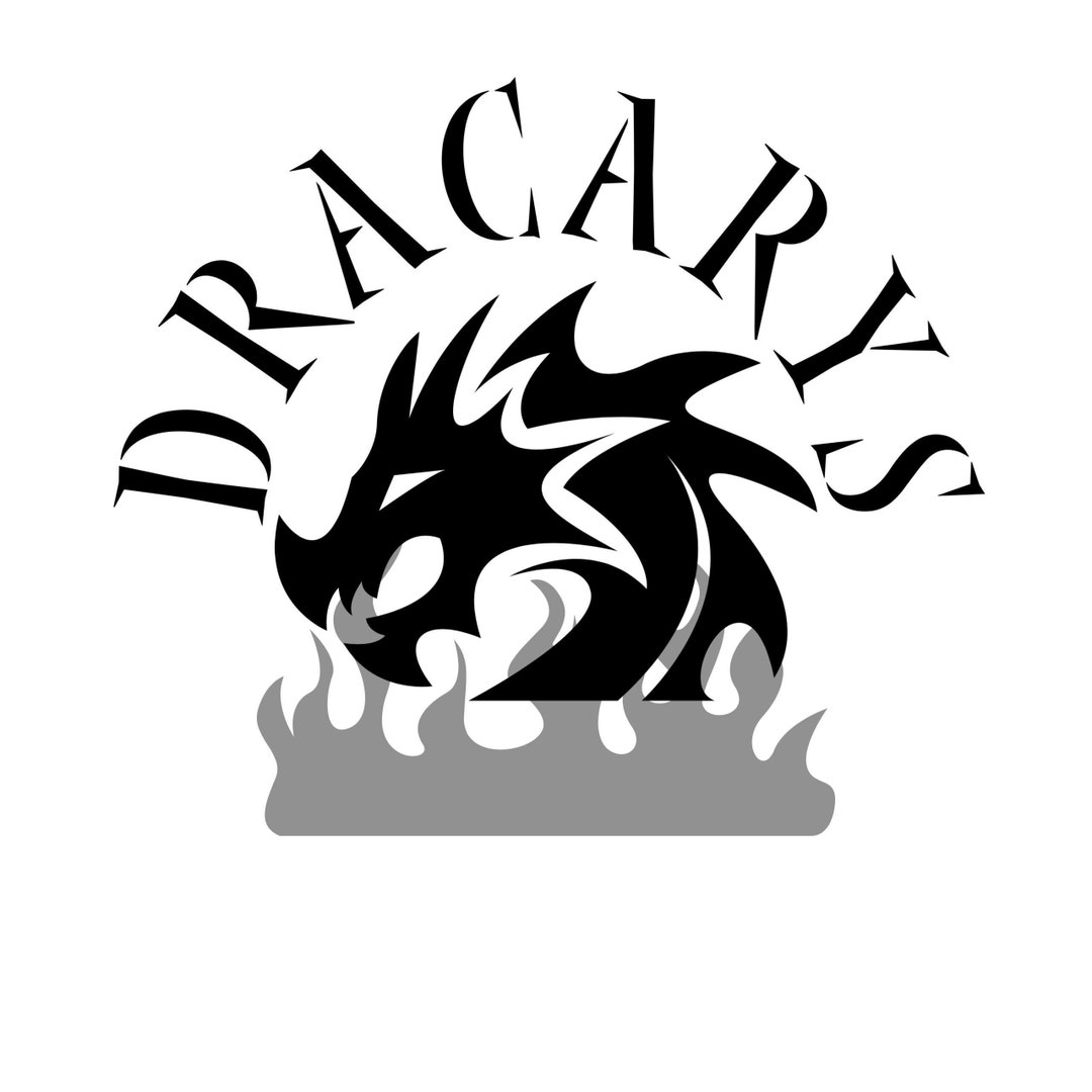 Dracarys Logo Decal PNG JPG SVG House Dragon - Etsy