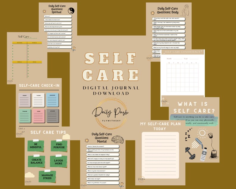 Selfcare Starter Kit Etsy