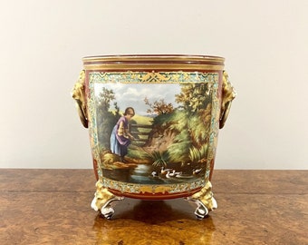 アンティーク ジャルディニエール プランター フラワーポット