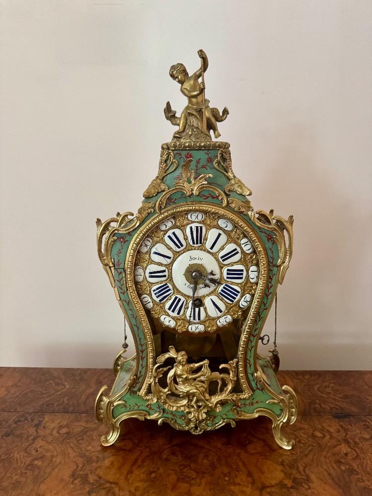 Fine Quality Antique 19th Century French Ormolu Mantle Clock - Etsy