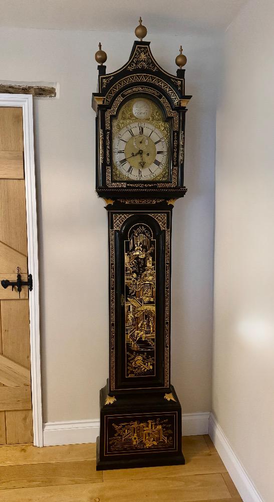 Fantastic Quality Antique George III Lacquered and Chinoiserie