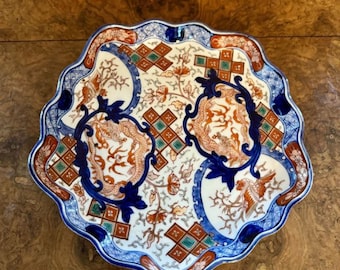 Wonderful quality antique Japanese imari dish