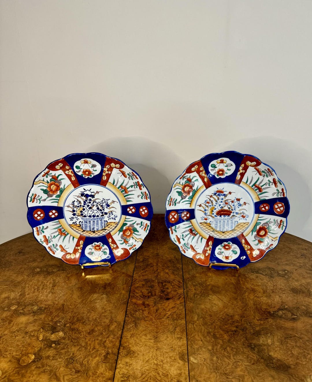 Quality Pair of Antique Japanese Imari Plates - Etsy Canada