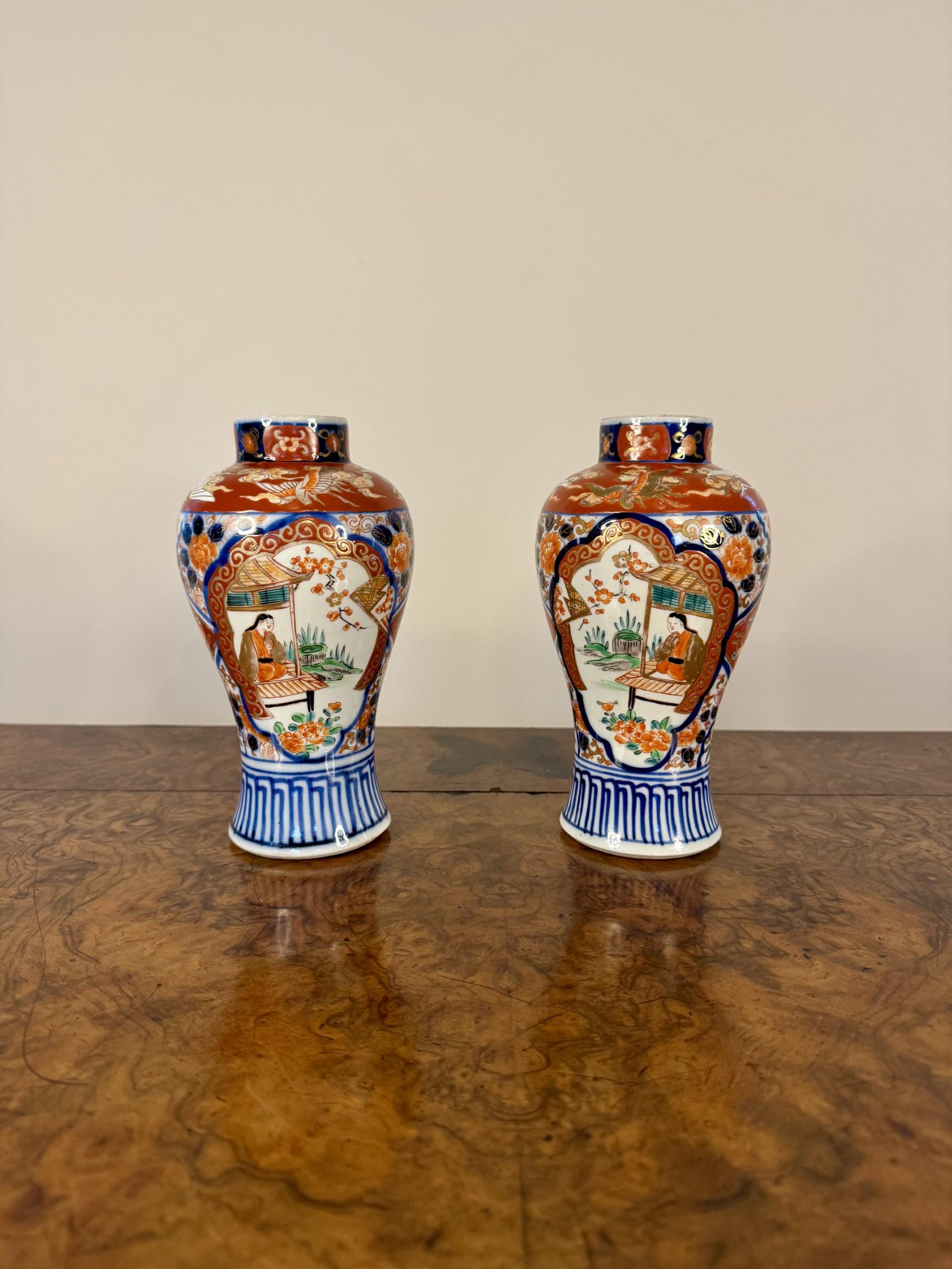 日本のアンティーク伊万里手すり花瓶のペア - Etsy 日本