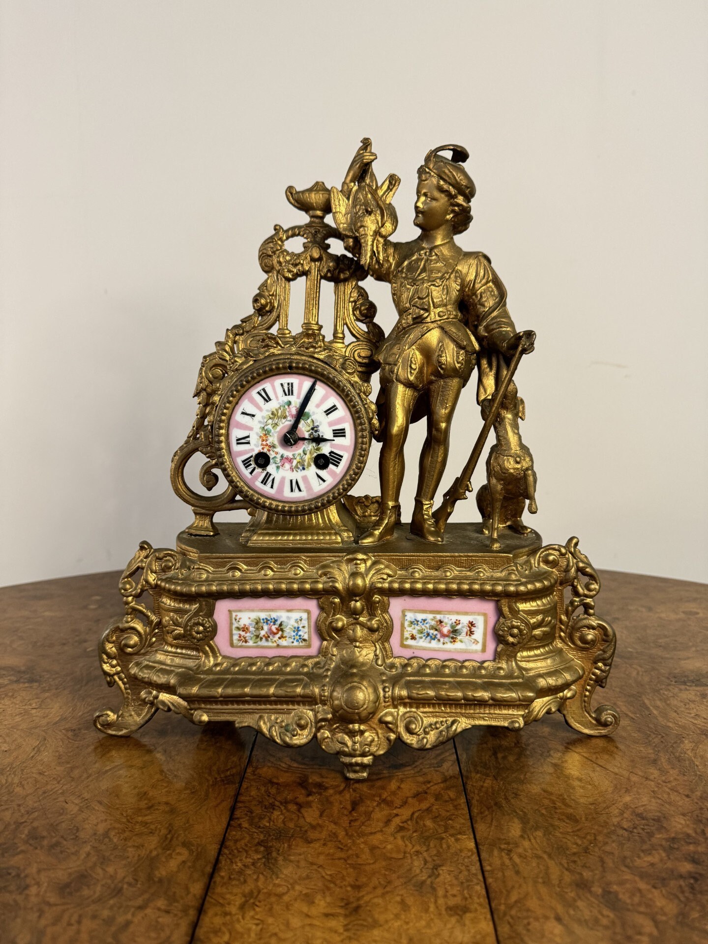 Stunning Quality Victorian French 19th Century Gilt Metal and