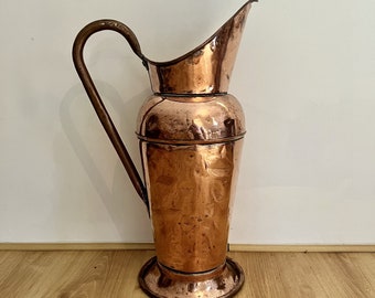 アンティーク 中東 銅製水差し、アンティーク 水差し、アンティーク