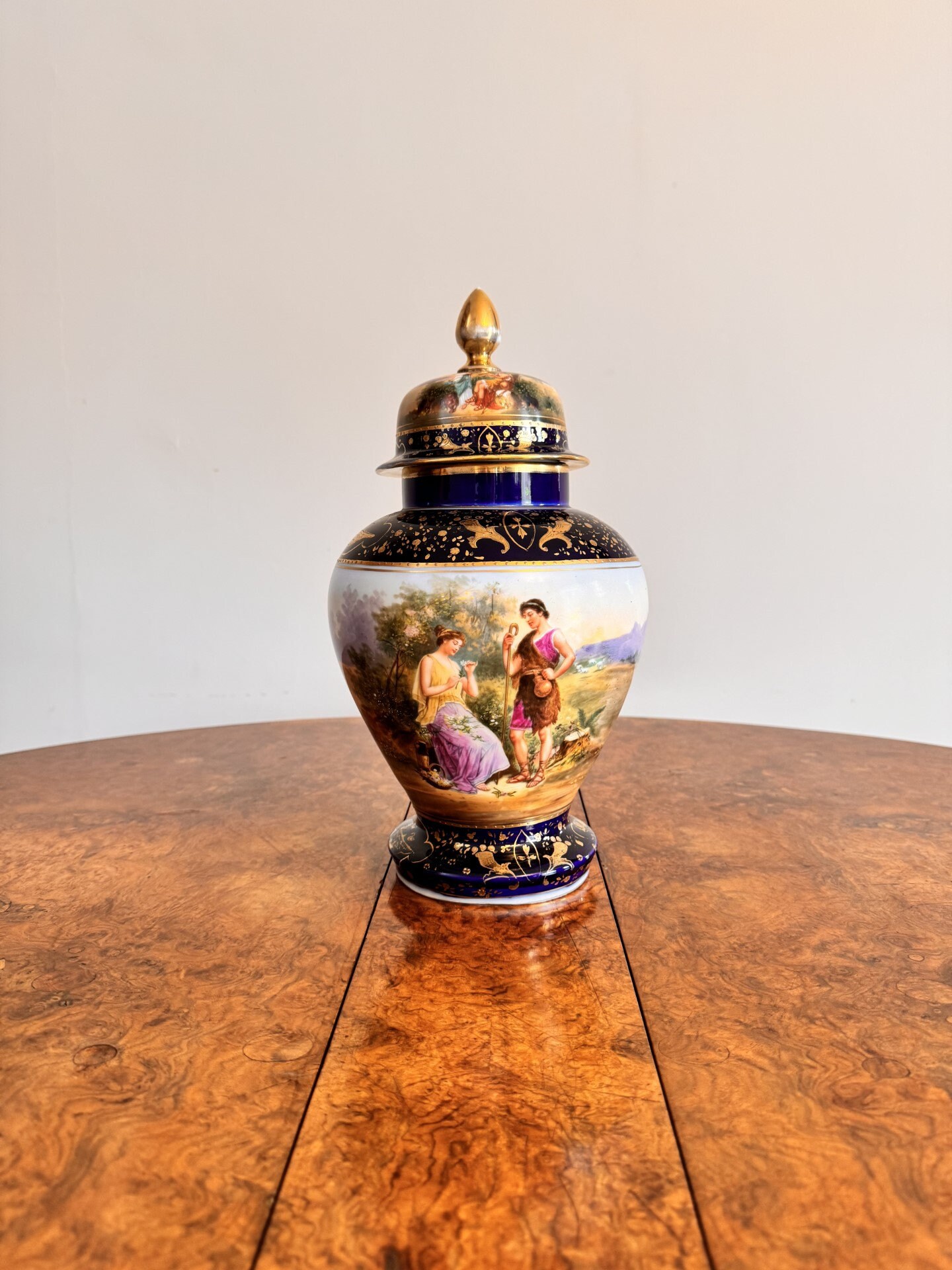 Fine Quality Antique Victorian Royal Vienna Vase Garniture - Etsy
