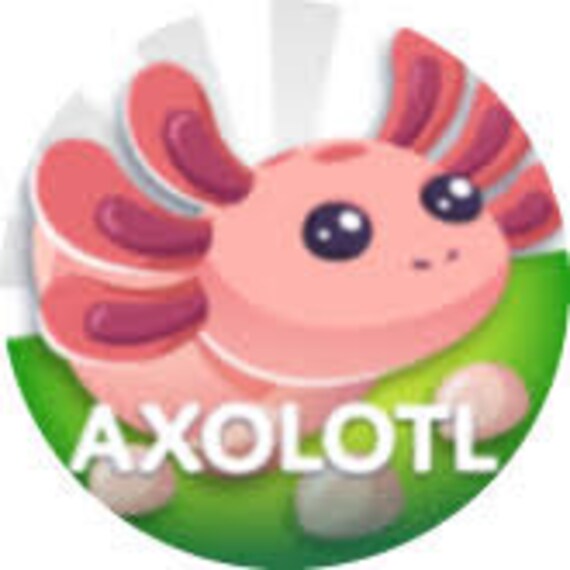 Roblox Adopt Me Axolotl Etsy UK