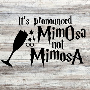 MimOsa vs MimosA PNG – Funny Brunch Sublimation Design, Digital Download for Shirts, Mugs & Tumblers