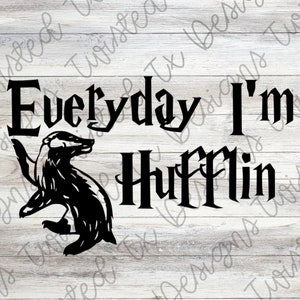 Hufflin Design Files – Sublimation PNG SVG, Digital Download for Shirts, Mugs & Crafts