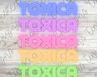TOXICA Sublimation png