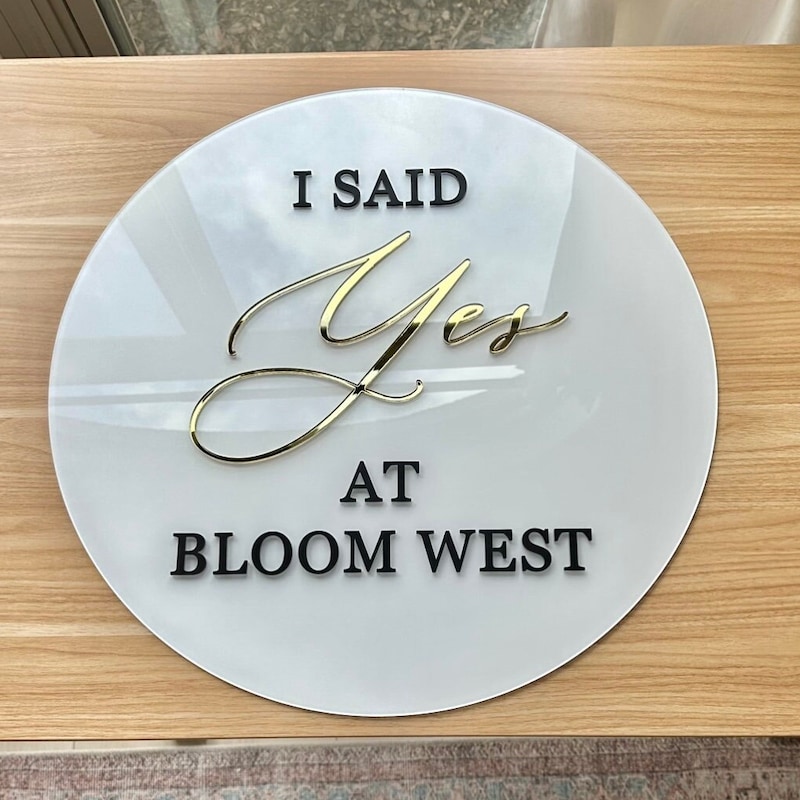 Custom Large Wedding Sign Etsy