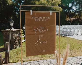 Acrylic Wedding Sign, Welcome Wedding Sign, Custom Acrylic Sign,Personalized Sign, Baby Shower Sign, Bridal Shower Sign, Modern Wedding Sign