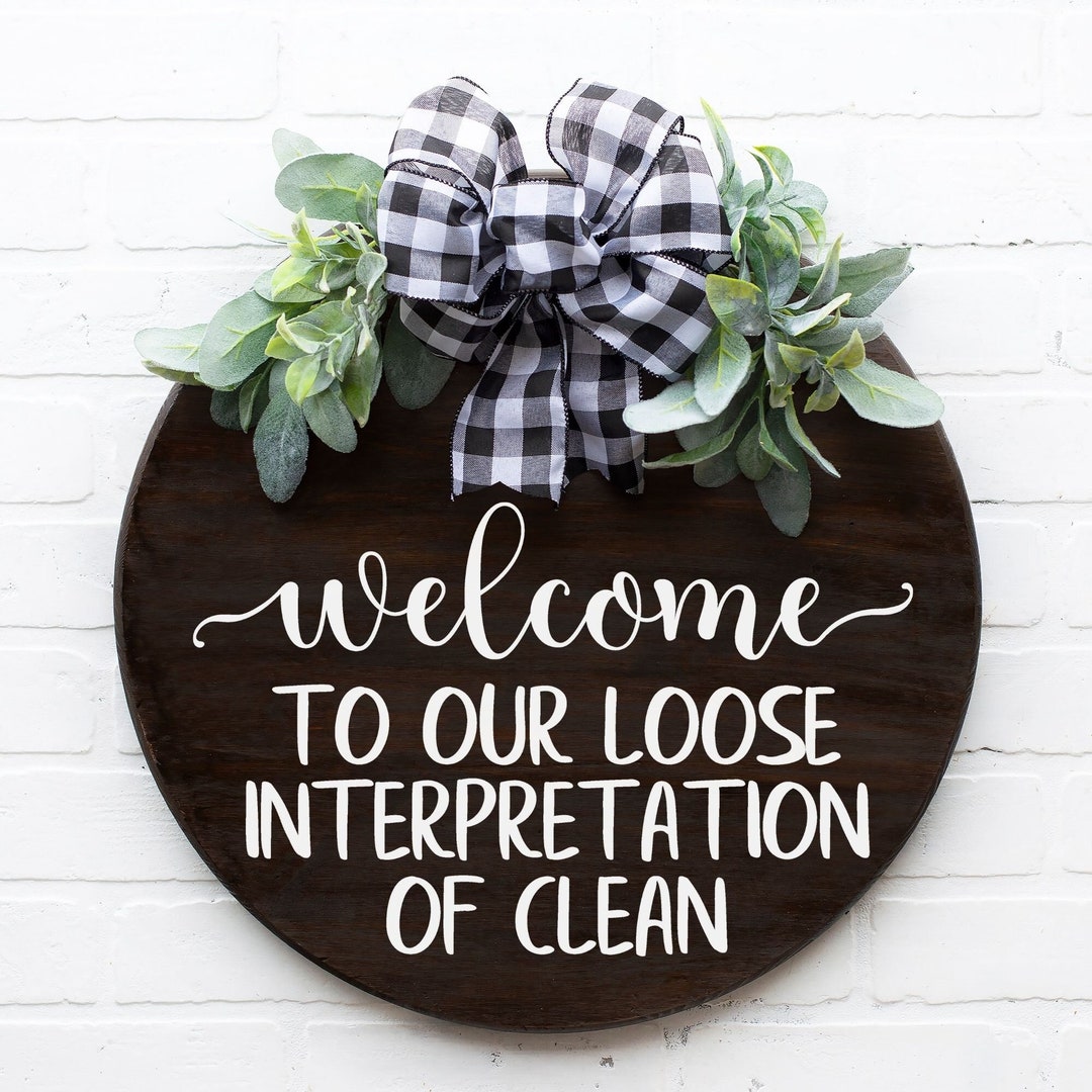 Funny Front Door Signs, Front Door Hanger, Sign, Handmade Decor