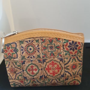 Porte-monnaie en liège, porte-monnaie en liège / Porte-monnaie végétalien / Sac en liège / Porte-monnaie en liège / Portefeuille écologique / Cadeau pour elle